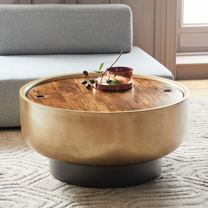 Drum Storage Coffee Table – Cre8 NYC