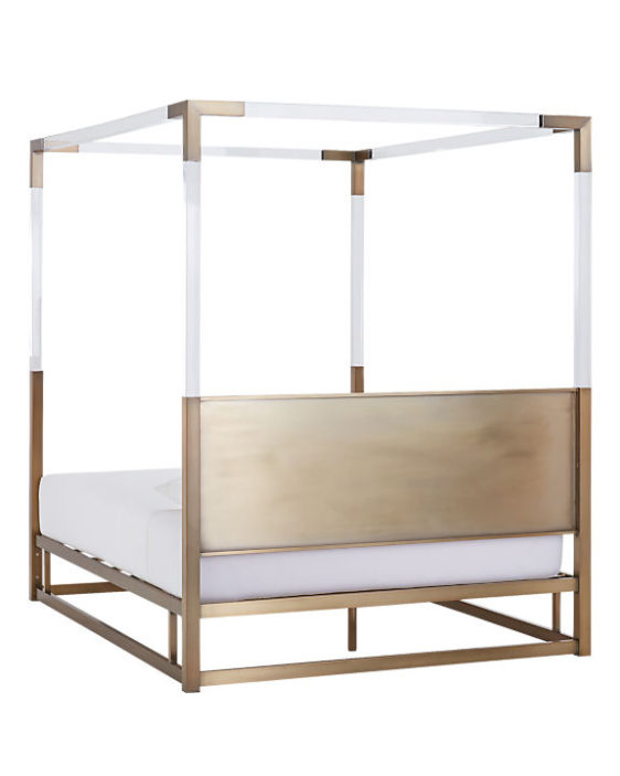  Acrylic Canopy  Bed Cre8 NYC