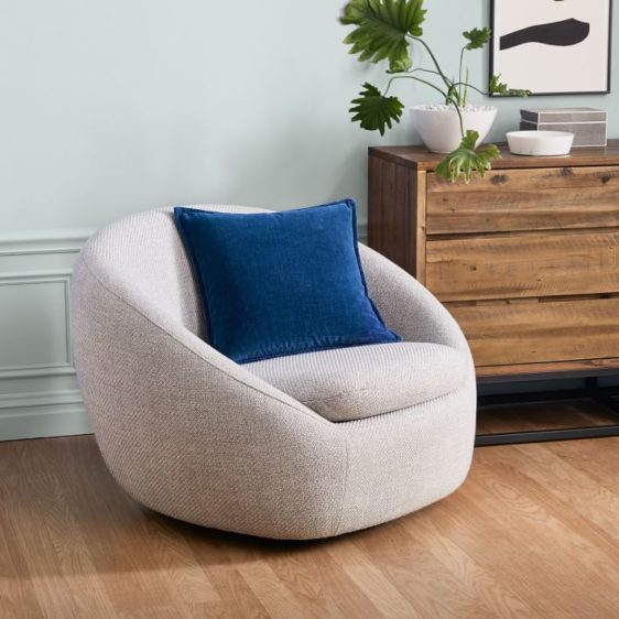 Cozy Swivel Chair Cre8 NYC