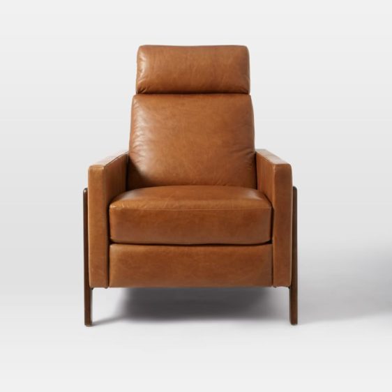 wood frame recliner