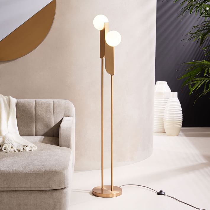Bower LED Floor Lamp – Cre8 NYC