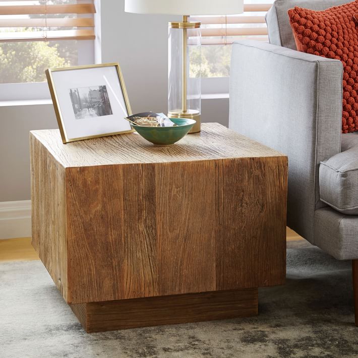 west elm plank coffee table