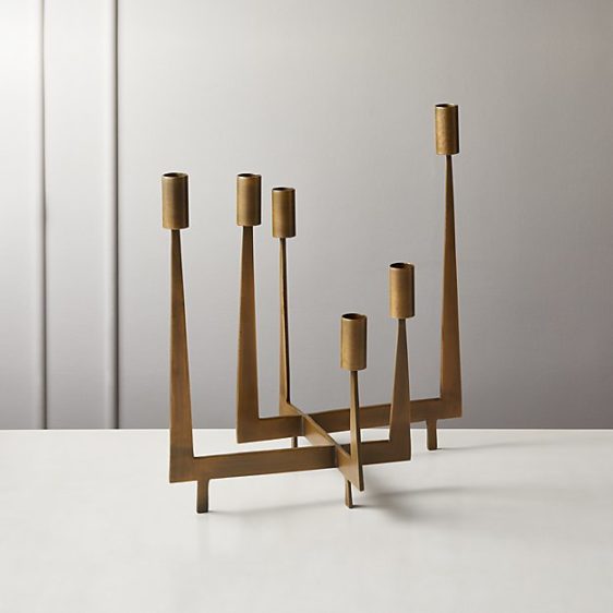 Brass Taper Candle Holder